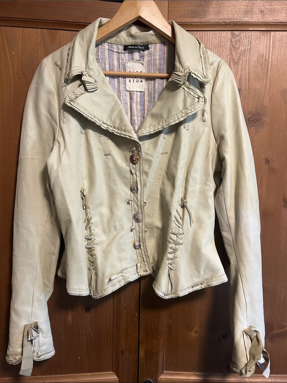 Vintage Nigel Preston Leather Jacket Blazer